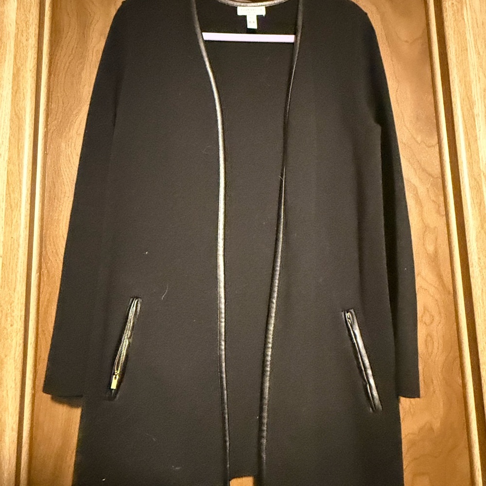 Charter Club Black Blazer Modern Minimalist Design